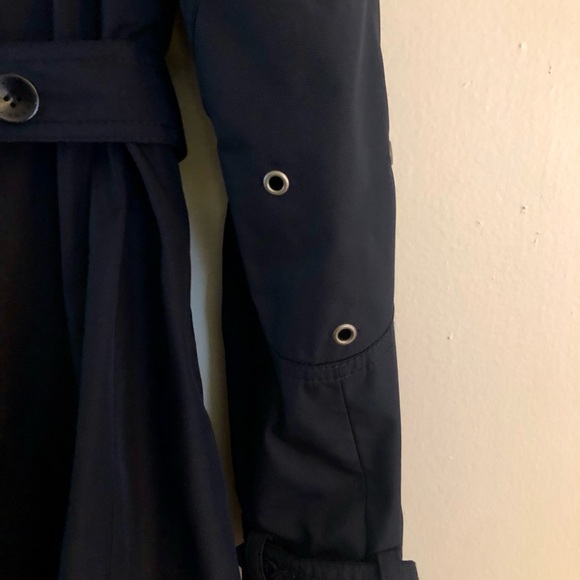 Vintage Stella McCartney Navy Trench Coat Size 8 (US)/42 (IT) - Picture 9 of 11